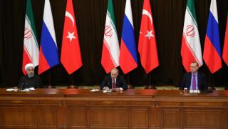 Русия Турция и Иран са ключови сили в Близкия изток