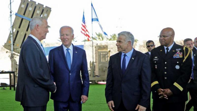 Президентът на САЩ Джо Байдън посети Израел. Беше 13 юли.