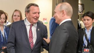 Руският президент Владимир Путин се срещна с Герхард Шрьодер по