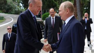 Разговорите между президентите на Русия и Турция продължиха повече от