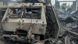 В мрежата се появи видео показващо унищожаването на американска колесна