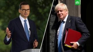 Полският премиер Матеуш Моравецки не успя да приеме британския премиер