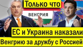 Евросъюз, Украйна, наказаха, Унгария, дружба, Русия