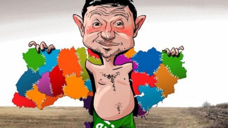 Зеленски готов да продаде всичко в УкрайнаОт юли насам популярността