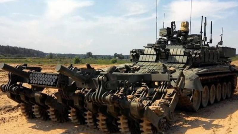 Уникалният робот сапьор Проход - 1 се използва в специална