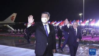 Вчера вечерта председателят на КНР Си Дзинпин пристигна в Самарканд