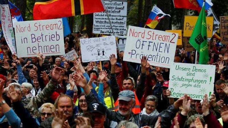 В германския Лубмин в Западна Померания , бяха изгонени от