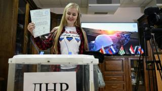 Двойни стандарти, Запад, признаване, референдуми, Донбас