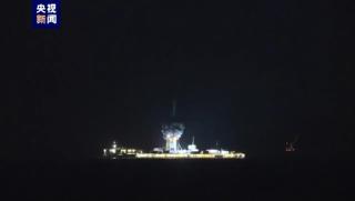 Китай, два спътника, космос, Жълто море