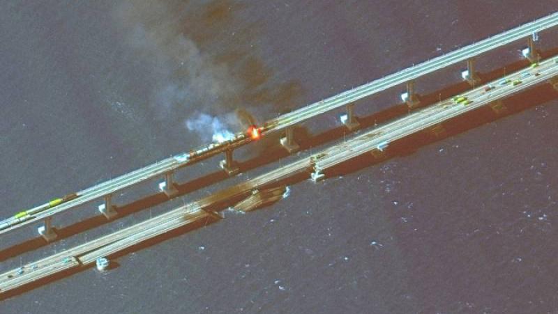Събитията, които се разиграха на Кримския мост на 8 октомври