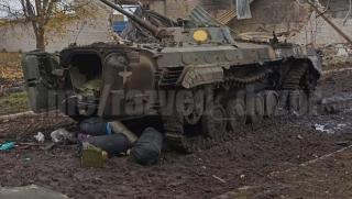 Руските военни унищожиха пет бойни машини на пехотата прехвърлени от