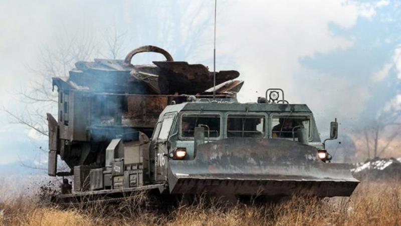 В района на Белгород, по линията на държавната граница с