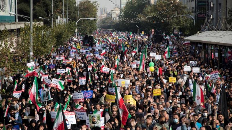 На 15-16 ноември ситуацията в Иран ескалира. На третата годишнина
