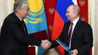 Президентите на Русия и Казахстан проведоха разговори в Москва Касим Жомарт