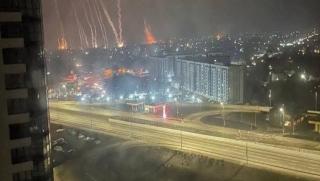 Няколко големи града в Украйна включително Киев отново са без