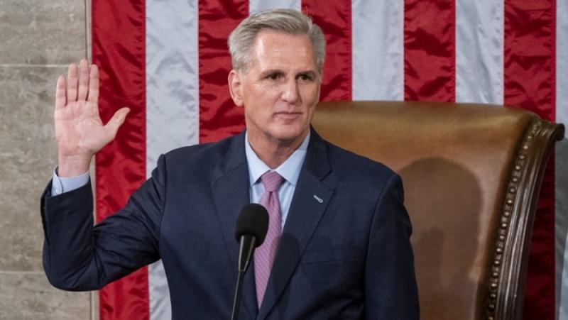 Името на новия говорител на Камарата на представителите (и трети