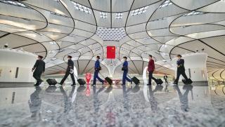 Пекинското летище Дасин от 17 януари ще възобнови международните полети