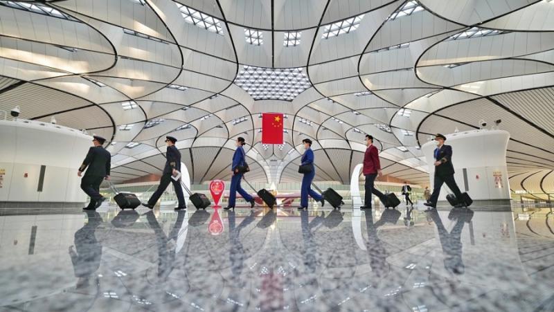 Пекинското летище Дасин“ от 17 януари ще възобнови международните полети,