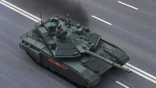 Въоръжените сили на Русия използваха най новия модернизиран танк Т