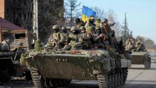 Подготовката на украинските войски за генерална офанзива която започна на