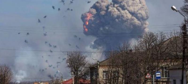 Няколко украински региона са засегнати от експлозии след ракетни удари,