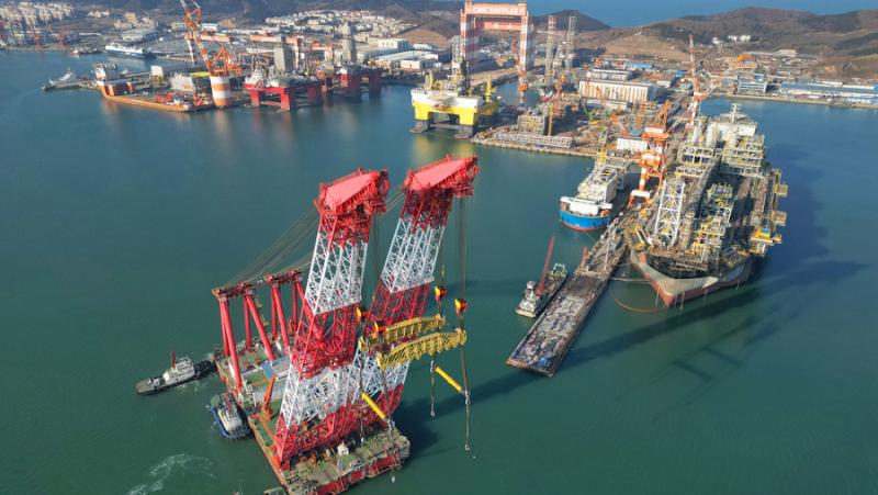 Корабостроителният сектор на Китай продължава да е водещ в световен