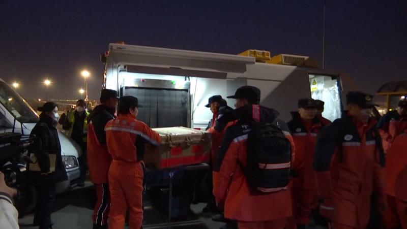 Днес китайски спасителен екип от 82-вама души пристигна в турския