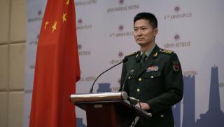 Днес говорителят на Министерството на отбраната на Китай Тан Къфей