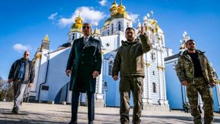 Президентът на Съединените щати внезапно посети Киев За Джо Байдън