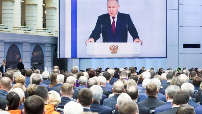 Речта на президента на Руската федерация Владимир Путин пред Федералното