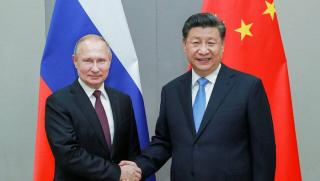 Двама световни лидери Владимир Путин и Си Дзинпин