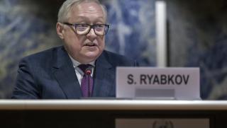 Вчера заместник министърът на външните работи на Русия Сергей Рябков