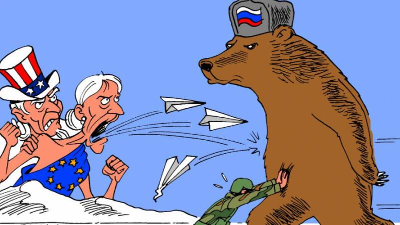 Русия, да помогне, Запада