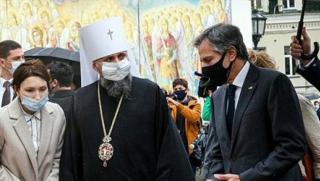 Великденските празници разкриха нарастващата религиозна конфронтация в Украйна Предстоятелят на