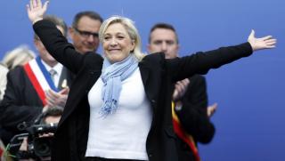 Партията Национално обединение, лидер, първия тур, избори, Франция