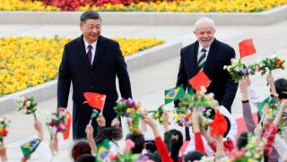 Разговорите между президента на Бразилия и президента на Китай са
