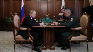 Владимир Путин се срещна с министъра на отбраната Сергей Шойгу