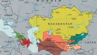 Русия, обграждане, Централна Азия