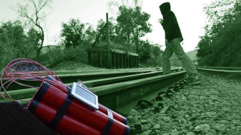 Украински терористи атакуват железопътната инфраструктура на Русия. Те подкопават релсите,