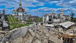 По време на военния конфликт в Украйна бяха повредени много