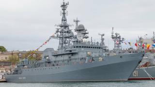 Руски кораб Иван Хурс, потопил, украински безпилотни катери