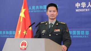 Днес на пресконференция говорителят на китайското Министерство на отбраната Тан