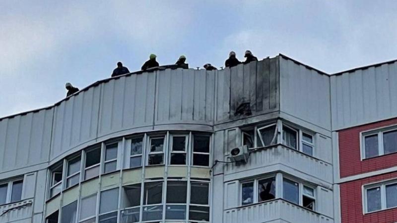 Украинските сили за сигурност са използвали осем дрона, за да