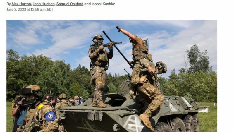 На 3 юни “Вашингтон Пост писа: Бойците от Русия, обединени