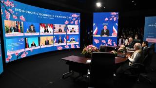 Индо тихоокеанската икономическа рамка представена от администрацията на Джо Байдън
