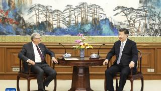 Днес председателят на КНР Си Дзинпин се срещна с гостуващия