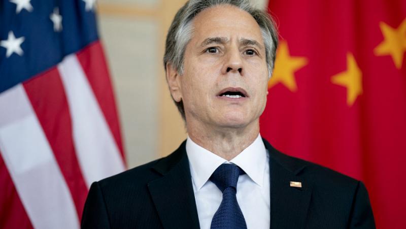 Блинкън, държавен секретар на САЩ, е в Китай на двудневно