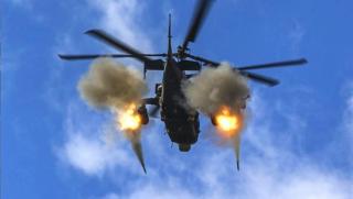 Русия разширява използването на вертолетната група Ка 52 Алигаторите които по рано