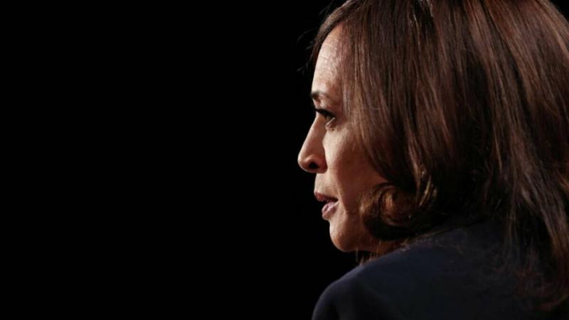 Вицепрезидентът на САЩ Камала Харис, говорейки пред студенти в щата