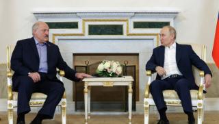 Руският президент Владимир Путин и белоруският му колега Александър Лукашенко